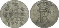 Brandenburg/Preußen 3 Pfennig Preußen 3 Gute Pfennige 1774 A Friedrich II der Große -