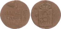 Würzburg, Großherzogtum 1/4 Kreuzer Würzburg, Großherzogtum 1/4 Kreuzer 1813 -