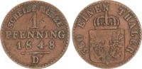 Preußen 1 Pfennig Preussen, 1 Pfennig 1848 D, Friedrich Wilhelm IV. -