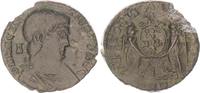 Antike / Römische Kaiserzeit / Magnentius Ae Maiorina Magnentius 2 Victorien halten Schild ss-vz -