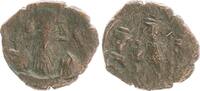 Antike / Byzanz / Bronze Follis Constans II 641-668n.Chr. ss -