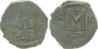 Antike / Byzanz Bronze Follis Justinus II. Konstantinopel J. 575 -