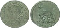 Antike / Römische Kaiserzeit / Urbs Roma Follis Bronze Urbs Roma, Wölfin säugt Zwillinge, Konstantinopel, CONS C -