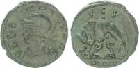 Antike / Römische Kaiserzeit / Urbs Roma Follis Bronze Urbs Roma, Wölfin säugt Zwillinge, Nikomedia, SMNA -