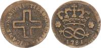Italien / Sardinien / Savoy Herzogtum 2 Denari Italien Sardinien Savoy 2 Denari 1781 -