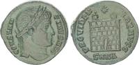 Antike / Römische Kaiserzeit / Constantinus Follis Constantinus I, PROVIDENTIAE AVGG, Lagertor, Nikomedia -