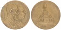 Kaiserreich Med. Friedrich Krupp, Friedrich Alfred Krupp Messingmedaille Friedrich Krupp, Friedrich Alfred Krupp Der Zweck der Arbeit -