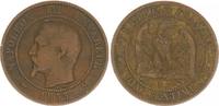 Frankreich 10 Centimes Kaiserreich Frankreich - 10 Centimes 1855 B Napoleon III -