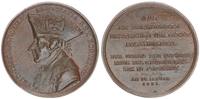 Deutschland/ Preußen Kupfermedaille 1825 Fr. der Große Preußen, Kupfer Gussmedaille des Vereins zur Beförderung des Gewerbeflusses,RR! -