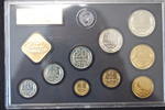 Russland Kurssatz 1978 mit 9 Münzen UDSSR - Kurssatz 1978 mit 9 Münzen -