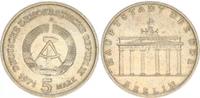 DDR - Deutsche Demokratische Republik 5 Mark DDR DDR Fehlprägung 5 Mark Brandenburger Tor J.1536 -