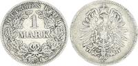 Deutschland / Kaiserreich 1 Mark 1 Mark kleiner Adler 1881 G -