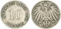 Deutschland / Kaiserreich 10 Pfennig Kaiserreich 10 Pfennig 1896 G seltenes Mzz. -