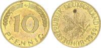 Deutschland 10 Pfennig Fehlprägung 305 Grad Stempeldrehung BRD 10 Pfennig 1969 G Fehlprägung: 305 Grad Stempeldrehung nach rechts -