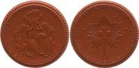 Deutschland - Porzellan - Sachsen - Rotes Kreuz Porzellanmedaille (Meißen) Sächsischer Landesverein vom roten Kreuz 1866-1926, Landesnotopfer -