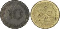 Deutschland 10 Pfennig BRD 10 Pfennig 1971G Fehlprägung viel zu dünn 1,8g, sehr seltene Fehlprägung -
