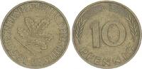 Deutschland 10 Pfennig 10Pf. J.383 Fehlprägung Stempeldrehung, sss -