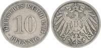 Deutschland / Kaiserreich 10 Pfennig Kaiserreich 10 Pfennig 1904 J -