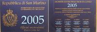 Offizieller Kurssatz 1 Cent bis 5 Euro 2005 San Marino Offizieller Kurssatz San Marino  1 Cent bis 5 Euro Silber(!) 2005 prägefrisch