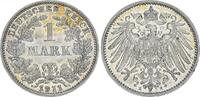 Deutschland / Kaiserreich 1 Mark Reichsmark 1 Mark großer Adler J.17 1911 E Deutsches Kaiserreich -