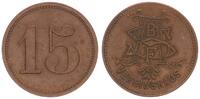 15Pf Vereinshaus 15 Pf -