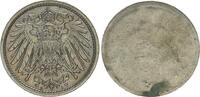 Kaiserreich - Probeabschlag 10 Pfennig 10 Pfennig deutsches Kaiserreich A einseitiger Abschlag der Adlerseite -