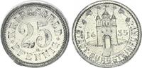 Burgsteinfurt - Kriegsgeld 25 Pfennig Kriegsmünze 25 Pfennig Kriegsmünze Stadt Burgsteinfurt -