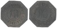 Hamburg 10 Pfennig FWL Poetsch, 10 Pfennig Probe ! -