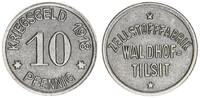 Waldhof-Tilsit, Ostpreußen/Polen 10 Pfennig Zellstofffabrik, 10 Pfennig 1918 -
