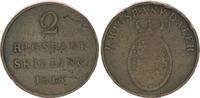 Dänemark 2 Rigsbank Skilling 1/48 Daler Dänemark 2 Skilling 1818 Frederik VI -