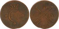 Schweden 1 Skilling Schweden 1 Skilling 1828 Karl XIV. Johan (1818-1844) -