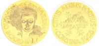 Deutschland - Olympia Medaille Bronzemedaille vergoldet Bronzemedaille Olympiade 1956 Cortina Italien - spätere Prägung -