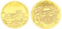 Deutschland - Olympia Medaille Bronzemedaille vergoldet Bronzemedaille Olympiade 1924 Chamonix Frankreich - spätere Prägung -