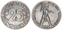 Düren, Rheinland 25 Pfennig Stadt, Notgeld, Bergmann -