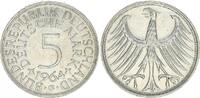 Deutschland BRD 5 DM 5 DM Silber Kursmünze 1964 G Heiermann -