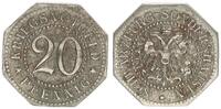 Nebengebiete / offizielles Notgeld 20 Pfennige off. Notgeld Schwarzburg-Sondershausen Notgeld 20 Pfennige off. Notgeld Schwarzburg-Sondershausen, J N8, (1) -