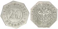 Nebengebiete / offizielles Notgeld 20 Pfennige off. Notgeld Schwarzburg-Sondershausen Notgeld 20 Pfennige off. Notgeld Schwarzburg-Sondershausen, J N8, (1) -