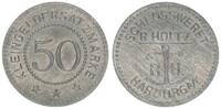 Deutschland / Harburg 50 Pf Schlosswerft R.Holtz Harburg A/E Kleingeldersatzmarke 50 Pf -