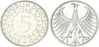 Deutschland 5 DM Fehlprägung 5 DM J.387 Silber Kursmünze 1966 G ohne Randschrift !!! Rand glatt -
