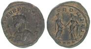 Antike / Römische Kaiserzeit / Probus Antoninian, Probus, 276-282, CONCORDIA MILIT, Probus l. im Handschlag mit Concordia -