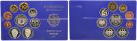 Deutschland / BRD / Kurssätze 1Pf. bis 5 DM BRD Kurssatz Einzelplatte 1989 G Polierte Platte -