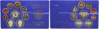 Deutschland / BRD / Kurssätze 1Pf. bis 5 DM BRD Kurssatz Einzelplatte 1988 F Polierte Platte -