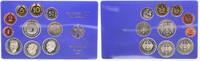 Deutschland / BRD 1Pf. bis 5 DM Kurssatz Einzelplatte 1984 F Polierte Platte -