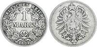 Deutschland / Kaiserreich 1 Mark 1 Mark kleiner Adler 1881 G -