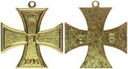 Deutschland / Kaiserreich Göde Medaille Späte Sammleranfertigung Mecklenburg-Schwerin, Militär-Verdienstkreuz 2. Klasse -