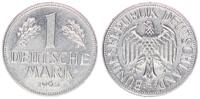 Deutschland 1 Mark ohne Randschrift, magnetisch BRD 1 Mark 1965 F Fehlprägung ohne Randschrift, Auslands-Ronde Eisen vernickelt -