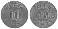 Deutschland Wertmarke zu 10 Pfennig Deutschland, Lager Minden, Wertmarke zu 10 Pfennig -