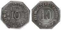 Mölke, Schlesien / Polen 10 Pfennig Gewerkschaft Consolidierte Wenceslaus-Grube, Bergbau -
