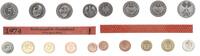 Deutschland / BRD / Kurssatz 1Pf. bis 5 DM BRD Kurssatz Einzelplatte 1974 J Stempelglanz -