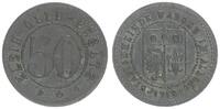 Wangen i. Allgäu 50 Pfennig Stadtgemeinde Wangen 50 Pfennig 1918 -
